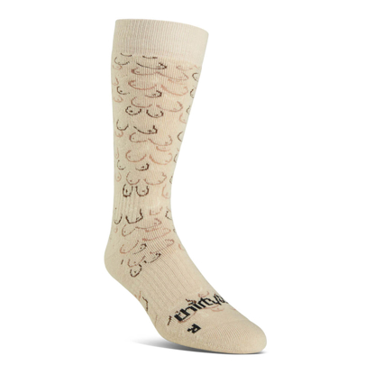 32 B4BC MERINO W SOCKS TAN S/M