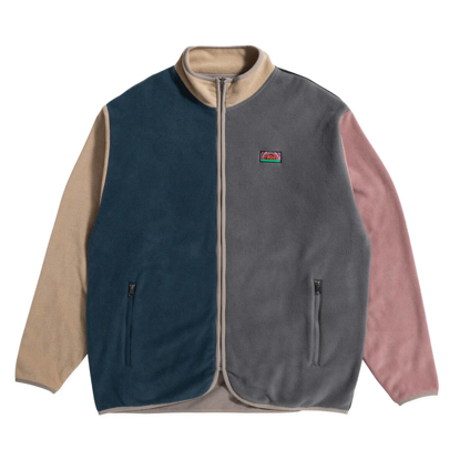 HUF NEW DAY COLOR BLOCK TECH FLEECE CLAY S