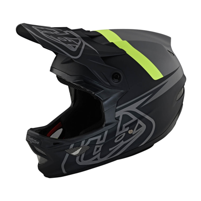 TROY LEE DESIGNS D3 FIBERLITE HELMET NO MIPS SLANT GRAY S