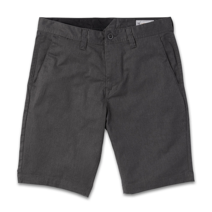 VOLCOM FRICKIN MODERN STRETCH STRAIGHT 28 CHARCOAL HEATHER 36