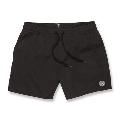 VOLCOM LIDO SOLID TRUNK 16 BLACK L