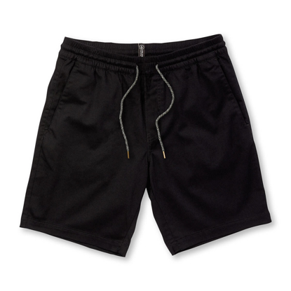 VOLCOM FRICKIN ELASTICWAIST SHORT 19 BLACK XS