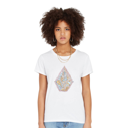 VOLCOM RADICAL DAZE W T-SHIRT WHITE XS