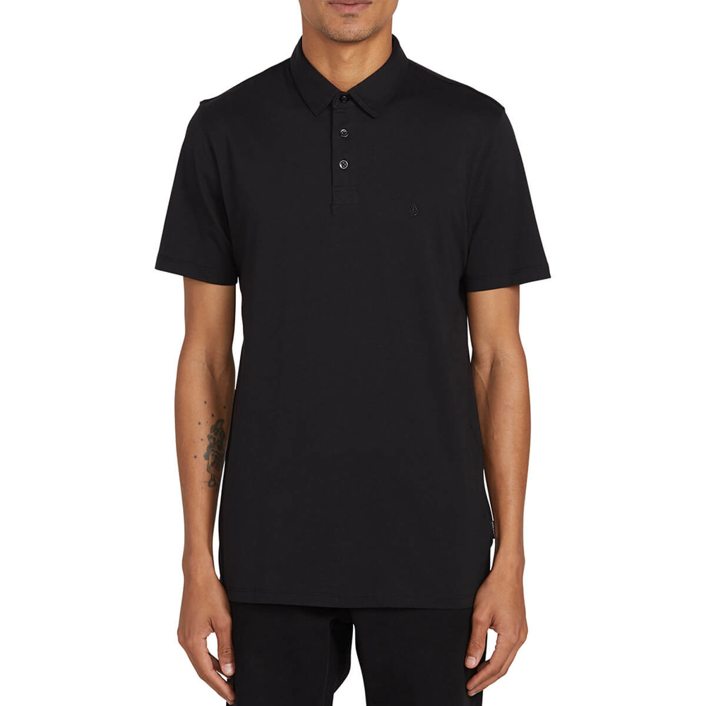VOLCOM WOWZER POLO SS BLACK S