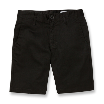 VOLCOM FRICKIN CHINO KID SHORT BLACK 26