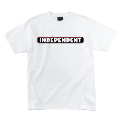 INDEPENDENT BAR LOGO T-SHIRT WHITE XXL