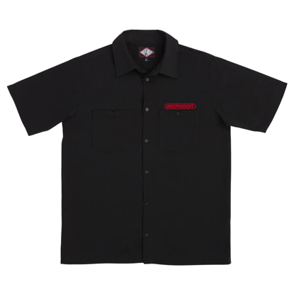 INDEPENDENT BASEPLATE WORK SHIRT BLACK M