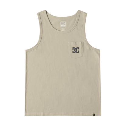 DC DC STAR POCKET TANK TOP OVERCAST M