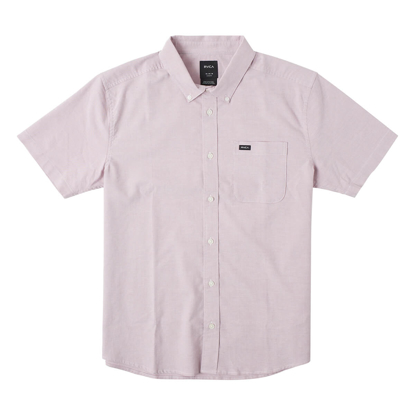 RVCA THATLL DO STRETCH SHIRT LAVENDER S