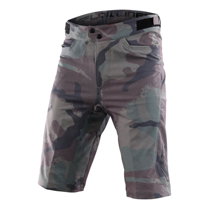 TROY LEE DESIGNS FLOWLINE SHORT SHELL CAMO WOODLAND 30