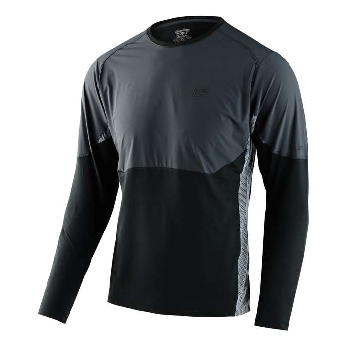 TROY LEE DESIGNS DRIFT LS JERSEY DARK CHARCOAL L