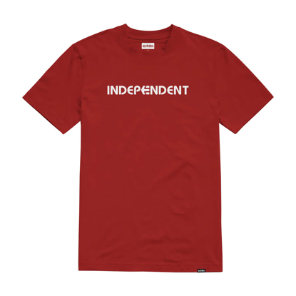 ETNIES INDEPENDENT YOUTH T-SHIRT RED L
