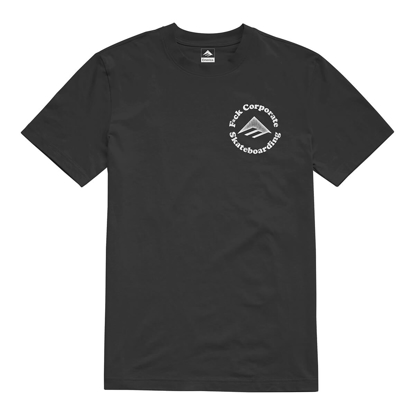 EMERICA EFF CORPORATE 2 T-SHIRT BLACK XXL