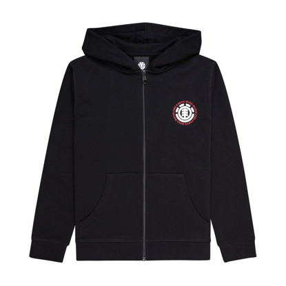 ELEMENT SEAL BP YOUTH ZIP HOODIE FLINT BLACK L/14