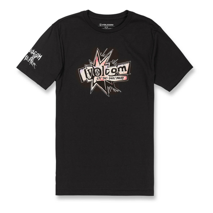 VOLCOM VOLCOM ENTERTAINMENT SKULLCONUTS T-SHIRT BLACK XL