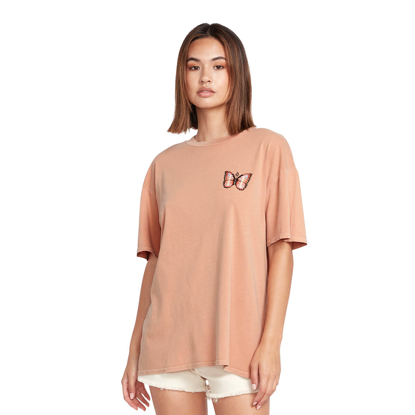 VOLCOM STONES THROW T-SHIRT CLAY XS/S