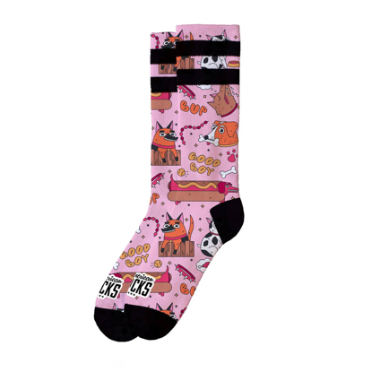 AMERICAN SOCKS MUTTS - MID HIGH MULTI L/XL