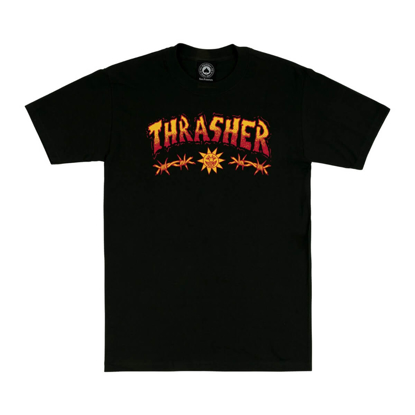 THRASHER MAGAZINE SKETCH T-SHIRT BLACK S
