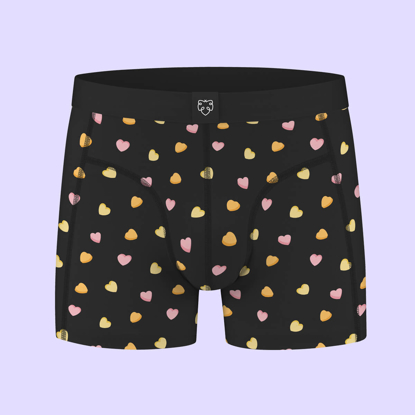 ADAM CANDY HEARTS BOXER BRIEFS ASSORTED L