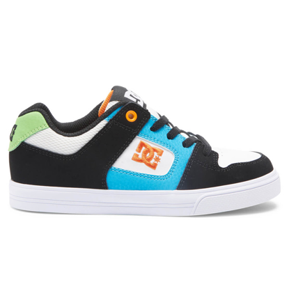 DC PURE ELASTIC WHITE/BLACK/BLUE 28