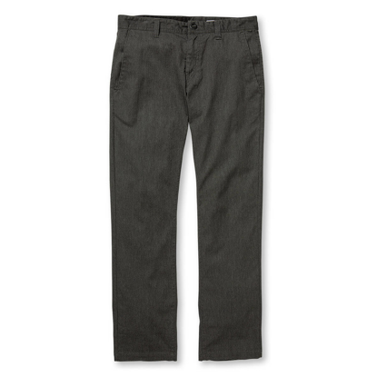 VOLCOM FRICKIN MODERN STRETCH PANTS CHARCOAL HEATHER 38X34