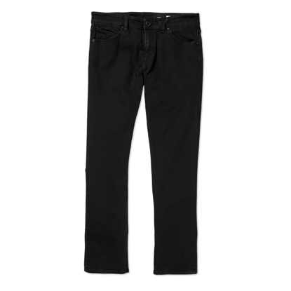 VOLCOM VORTA DENIM PANTS BLACK OUT 28X30