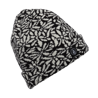 VOLCOM FULL STONE JACQUARD W BEANIE BLACK UNI