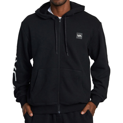 RVCA GRAPHIC HOODIE BLACK L