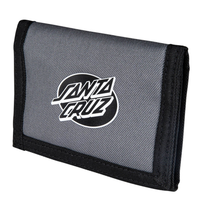 SANTA CRUZ MONO LINED OVAL DOT WALLET IRON UNI