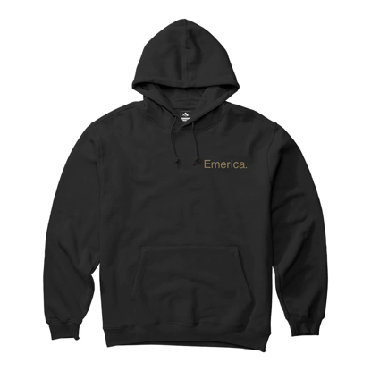 EMERICA THIS IS SKATEBOARDING HOODIE BLACK XL