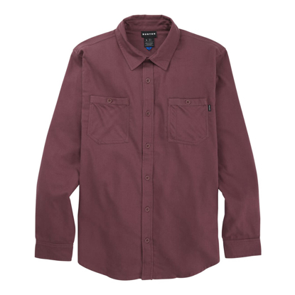 BURTON MEN'S FAVORITE LONG SLEEVE FLANNEL ALMANDINE L