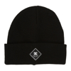 DC LABEL BEANIE BLACK UNI