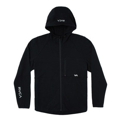 RVCA TECH FLEECE HOODIE II BLACK 2 M