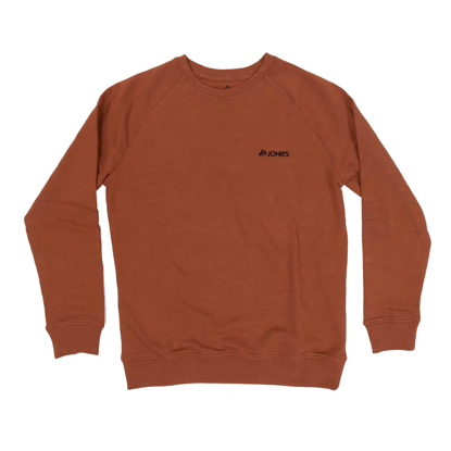 JONES SIERRA ORGANIC COTTON SWEATSHIRT TERRACOTTA XL