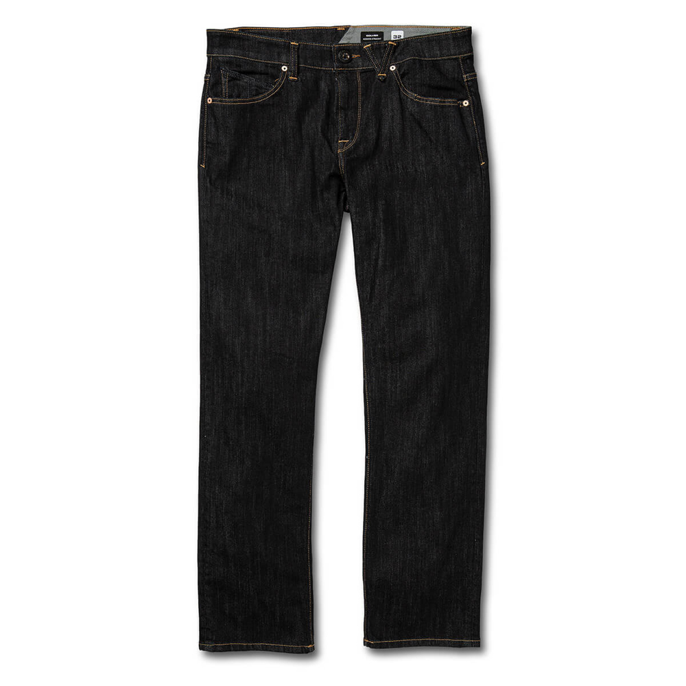 VOLCOM SOLVER DENIM PANTS RINSE 32X32