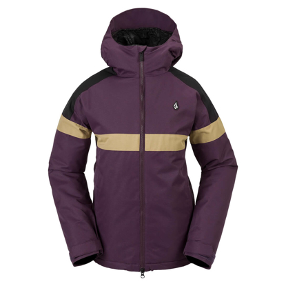 VOLCOM LINDY INS JACKET BLACKBERRY S