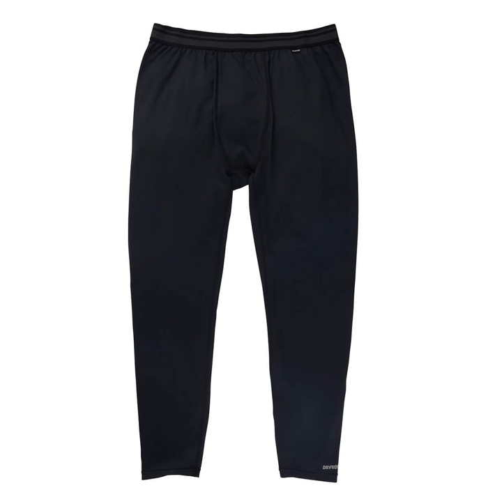 BURTON  MIDWEIGHT X BASE LAYER THREE-QUARTER BOOT PANTS TRUE BLACK M