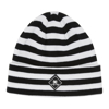 DC AW LABEL BEANIE BLACK / WHITE UNI