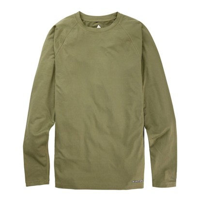 BURTON MIDWEIGHT X BASE LAYER CREW FOREST MOSS L