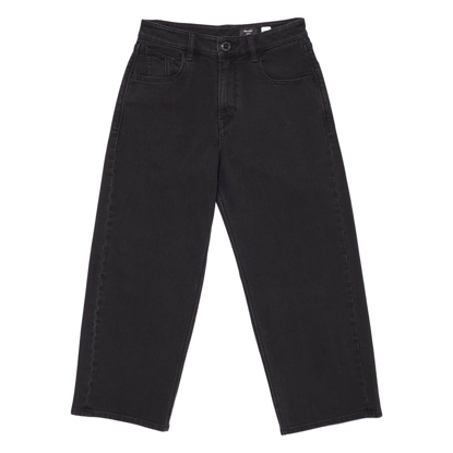 VOLCOM BILLOW DENIM PANTS BLACK OUT 24