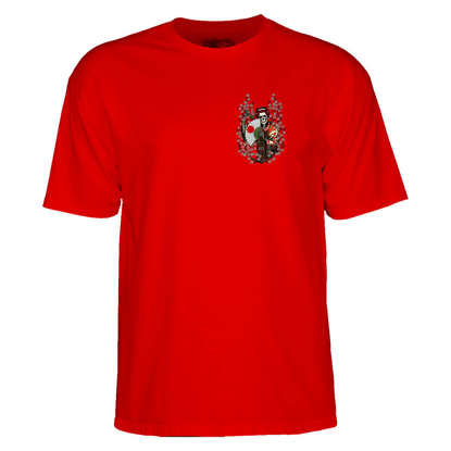 POWELL SAKURA YOSOZUMI T-SHIRT RED L