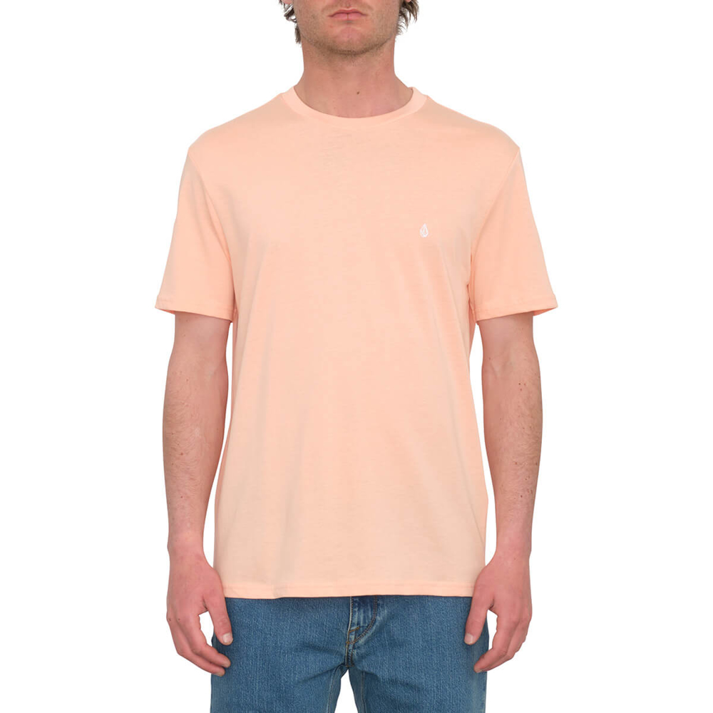 VOLCOM STONE BLANKS BASIC T-SHIRT SALMON M