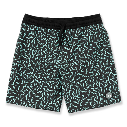 VOLCOM ASPHALT BEACH TRUNK KID BLACK S