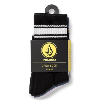 VOLCOM FULL STONE SOCK MULTI PACK KID MULTI UNI