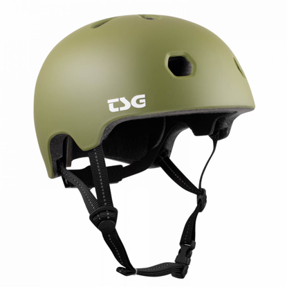 TSG META SOLID COLOR SATIN OLIVE L/XL