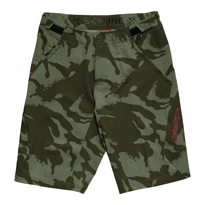 TROY LEE DESIGNS SKYLINE SHORT SHELL SHADOW CAMO OLIVE 32