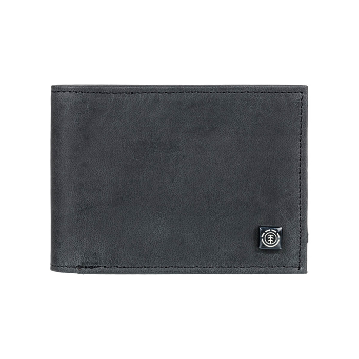 ELEMENT SEGUR LEATHER WALLET BLACK UNI