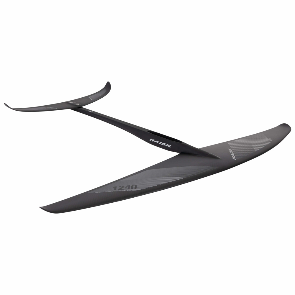 NAISH 2024 JET HA FOIL SEMI-COMPLETE (NO MAST) BLACK 640