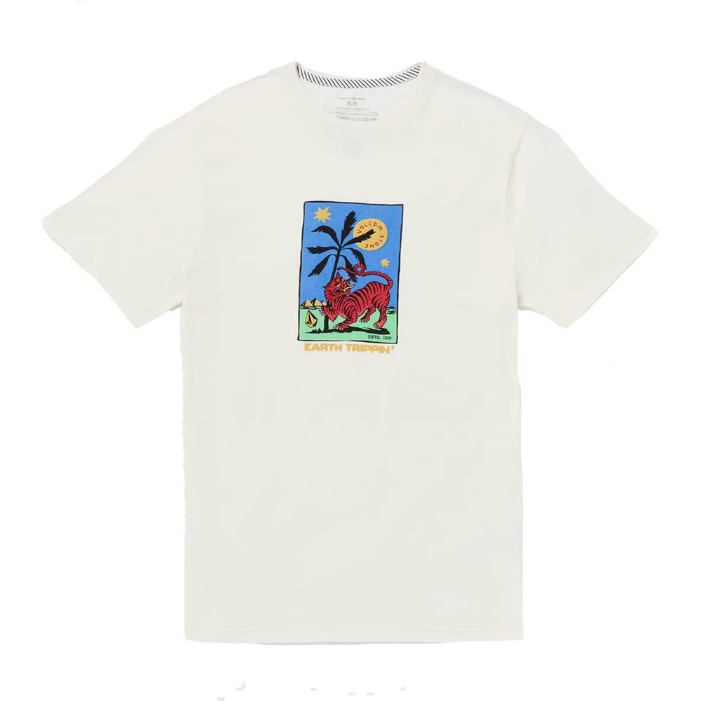 Volcom Tarot Tiger FTY Tee Shirt Volcom Tarot Tiger FTY Tee Shirt