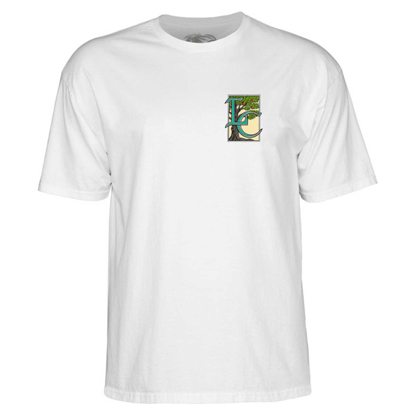 POWELL LANCE CONKLIN FACE T-SHIRT WHITE M